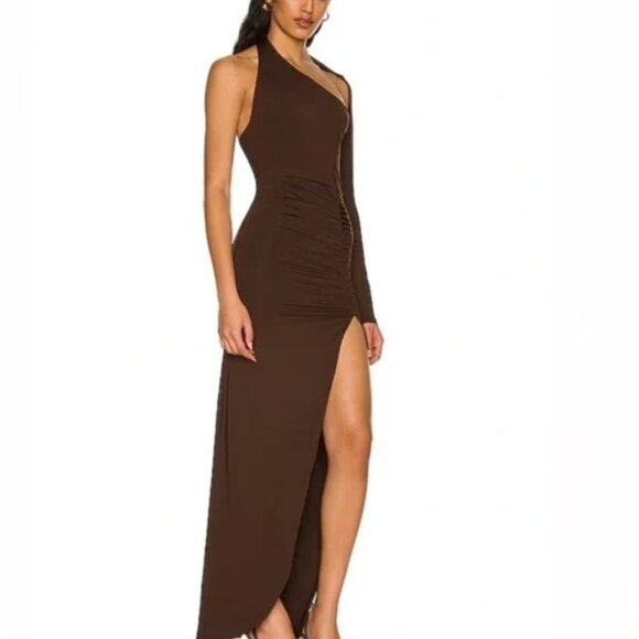 Superdown Romona Maxi Dress in Brown - Size XS - Picture 5 of 6